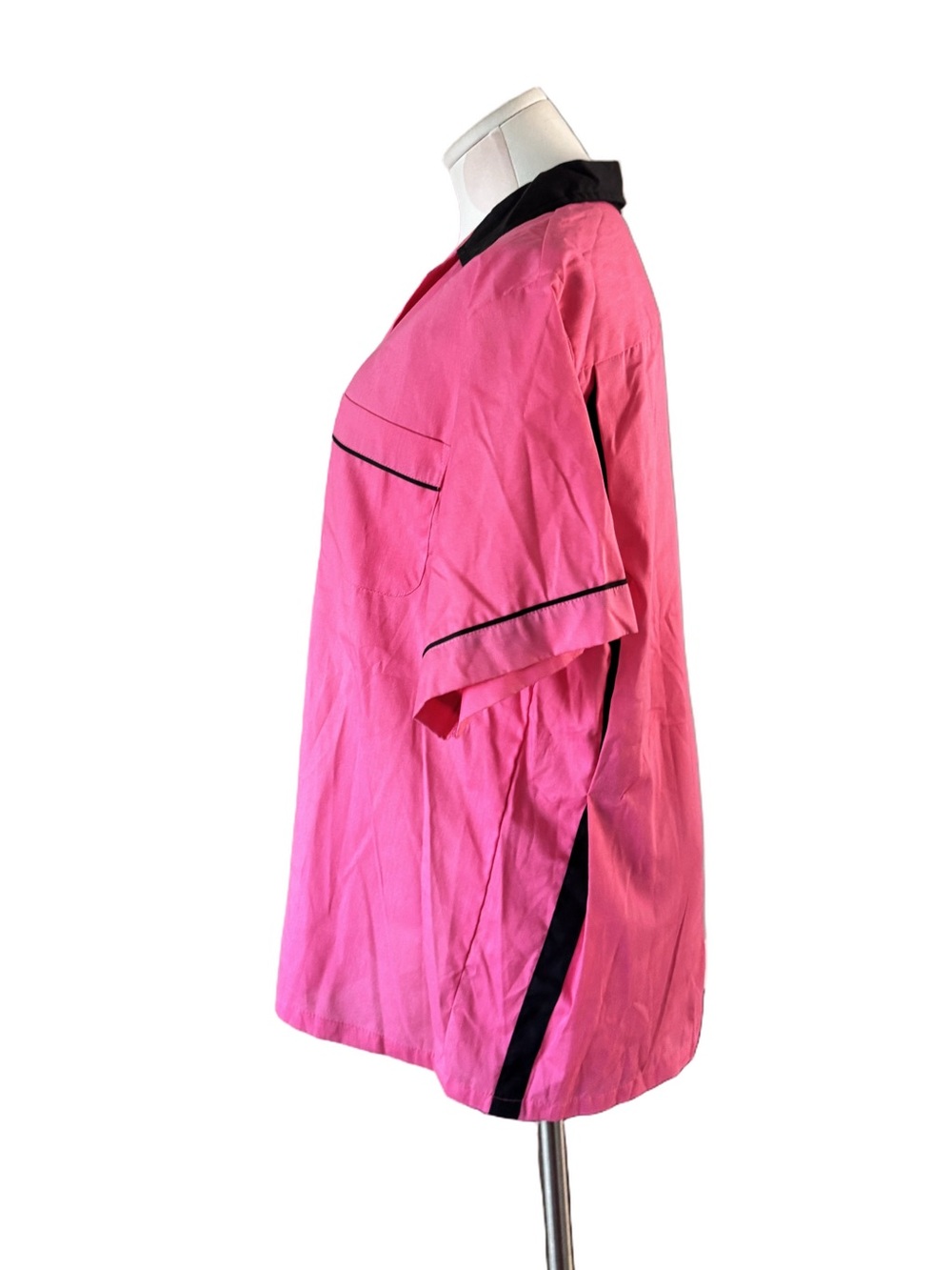 Hilton GM Legend Bowling Shirt - pink/black - men’s medium - Picture 3 of 8